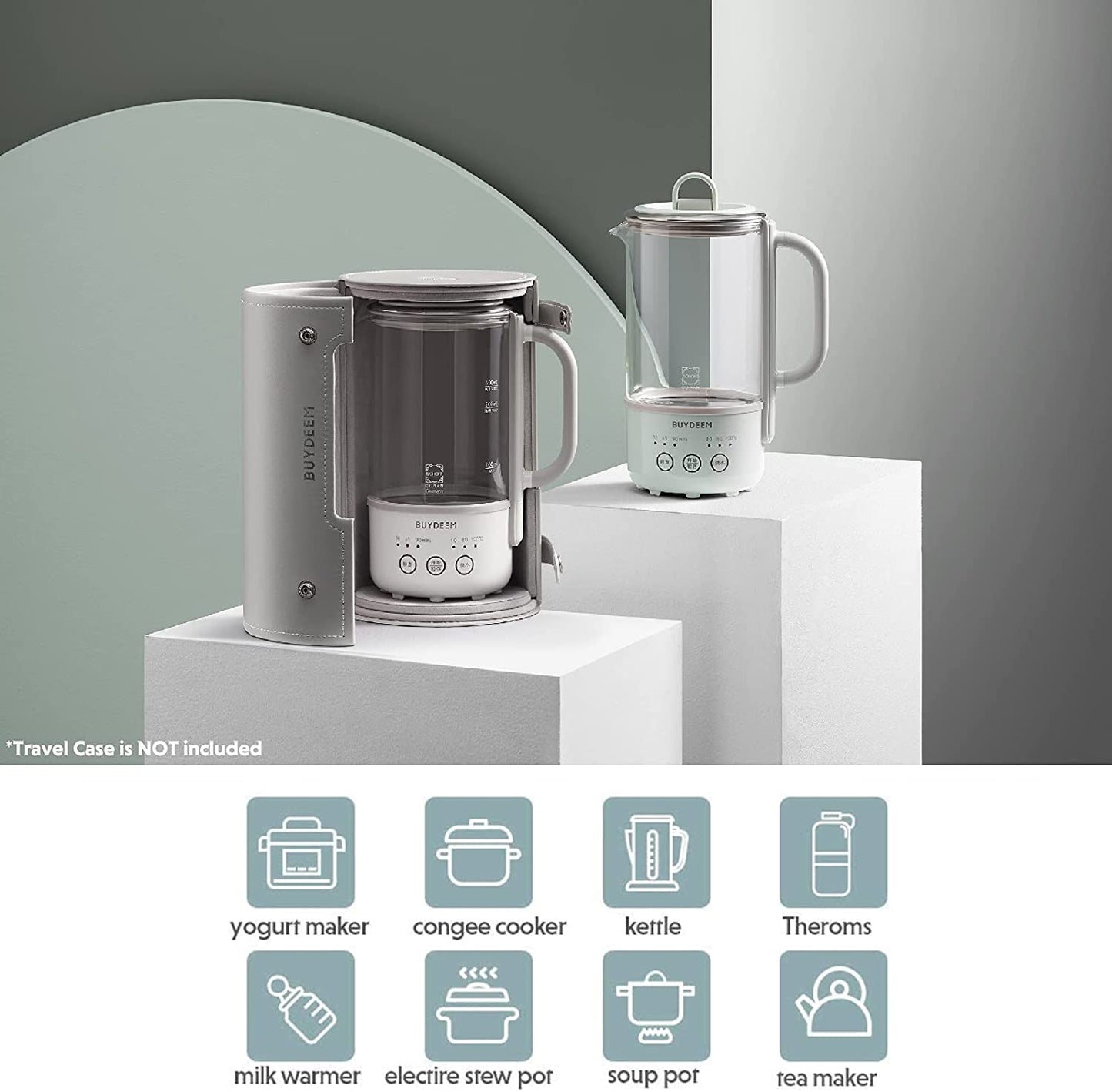BUYDEEM K2693 Health Pot, Health-Care Beverage Electric Kettle, 1.5 L