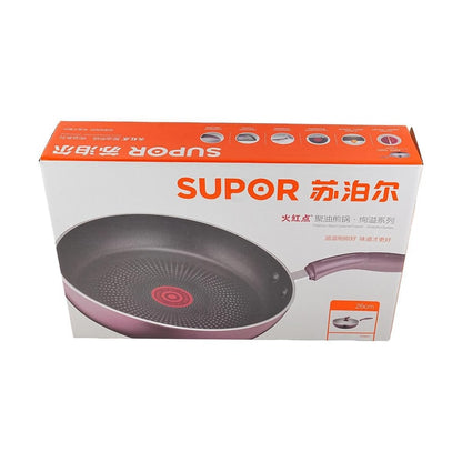 Supor Red Dot Frying Pan PJ26K4, Non-Stick Cooking Pan, 26 cm