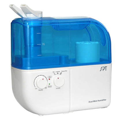 SPT SU-4010G Dual Mist Humidifier with ION Exchange Filter