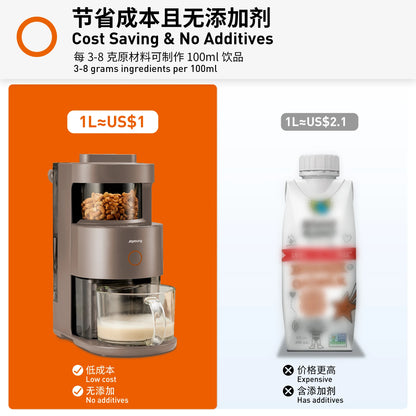 [JOYOUNG Y1] High Speed Blender| Soy Milk Maker| 1.0Liter| Stainless Steel| Self-cleaning| Mute