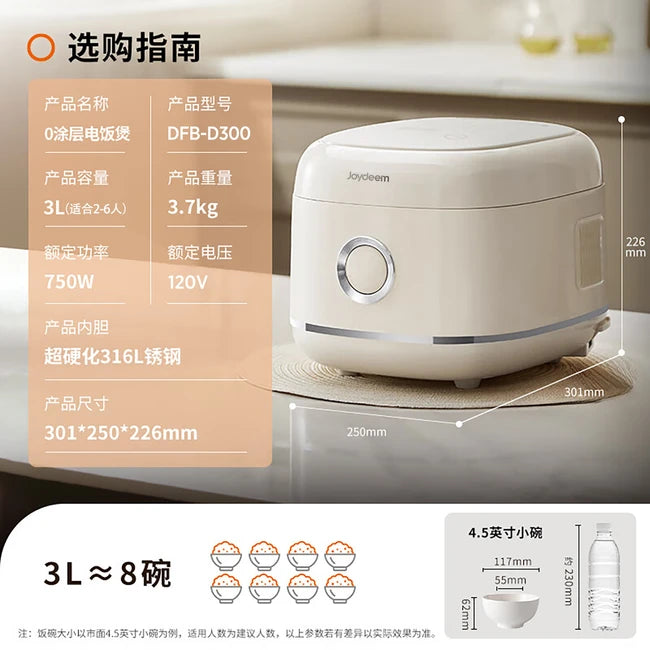 Joydeem rice cooker DFB-D300